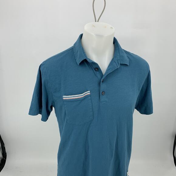Linksoul Men Medium Polo Shirt Luxury Cotton Short Sleeve Sz M Adult 44-29 - Picture 3 of 8